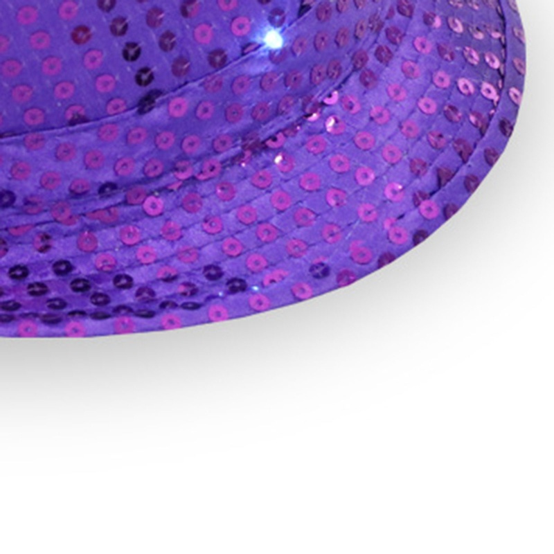 ✿ Mũ Cao Bồi Fedora Đính Kim Sa Lấp Lánh Hoang Dã Cho Tiệc Cocktail Nhà Cửa