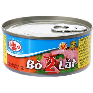 [VỊ BÒ CUỐN HÚT TRÊN MÔI ] Hộp Bò 2 lát 150gr Công ty Hạ Long, Hạn sử dụng 36 tháng kể từ ngày sản xuất.