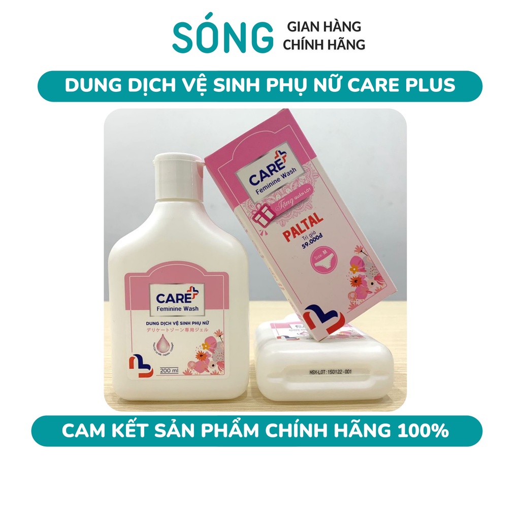 [NEW] Dung Dịch Vệ Sinh Phụ Nữ Care+ Feminine Wash Công Nghệ Nhật Bản 200ml – TẶNG KÈM QUẦN LÓT