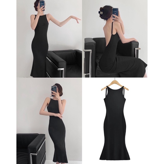 Đầm cổ yếm #1021 ORDER