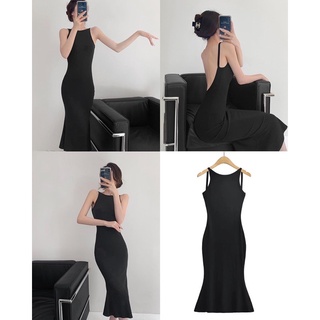 Đầm cổ yếm #1021 ORDER