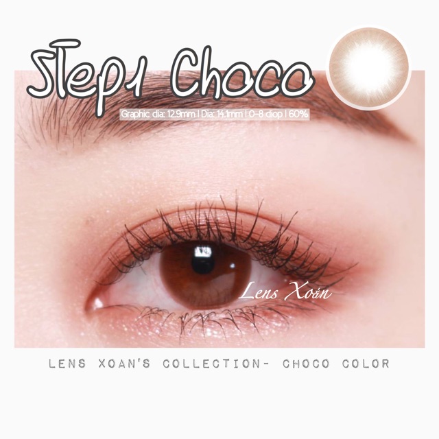 ÁP TRÒNG STEP1 CHOCO- LENS ME ( LENS XOẮN)