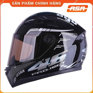 Mũ bảo hiểm fullface AGU tem 46 Pro,nón bảo hiểm thể thao, bảo hành 12 tháng - ASA HELMETS