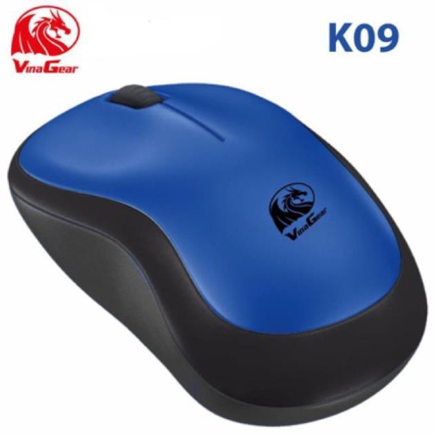 Chuột không dây cao cấp VINAGEAR K09 - Công tắc bật/tắt