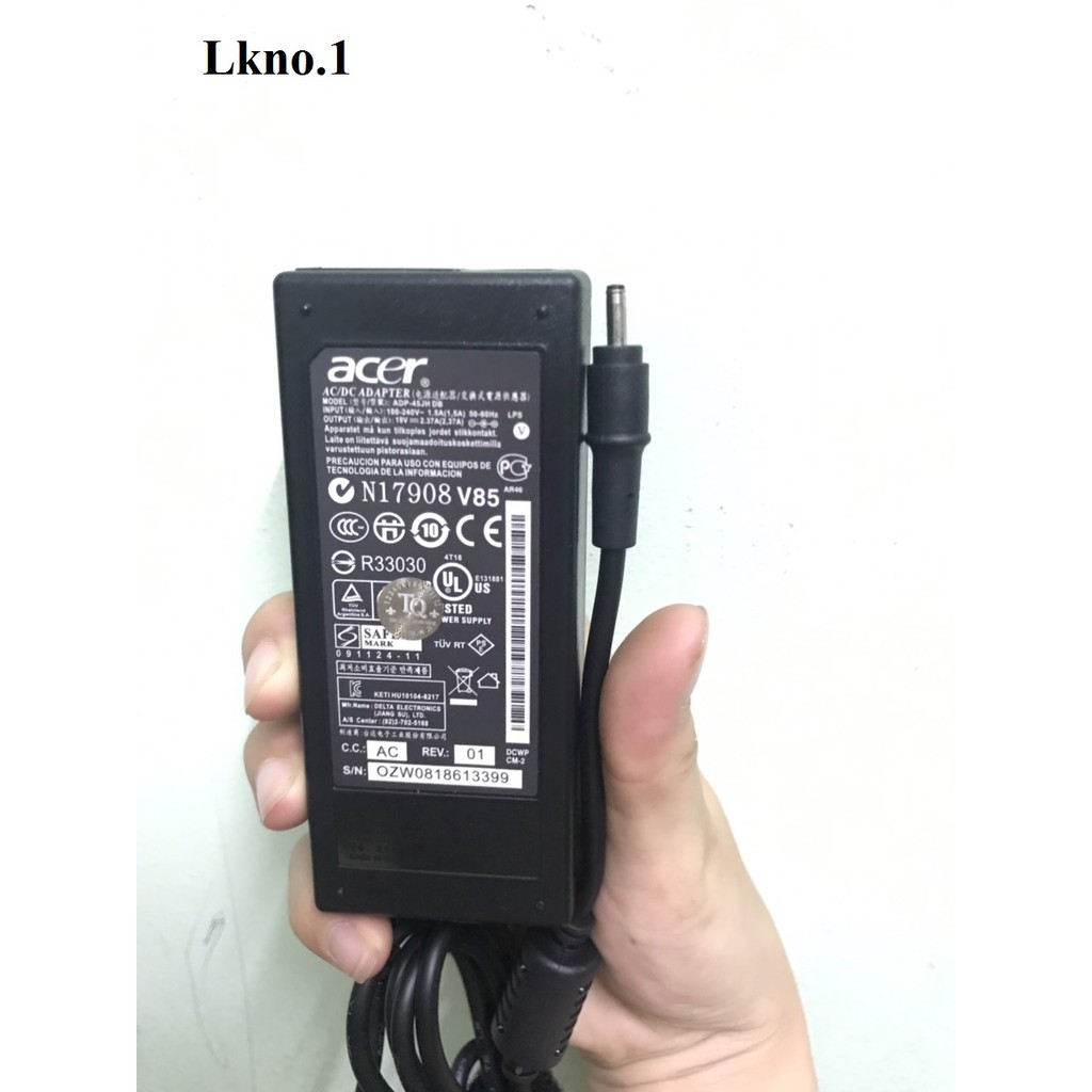 SẠC LAPTOP ACER ASPIRE V3-331 19v-2.37a-45w