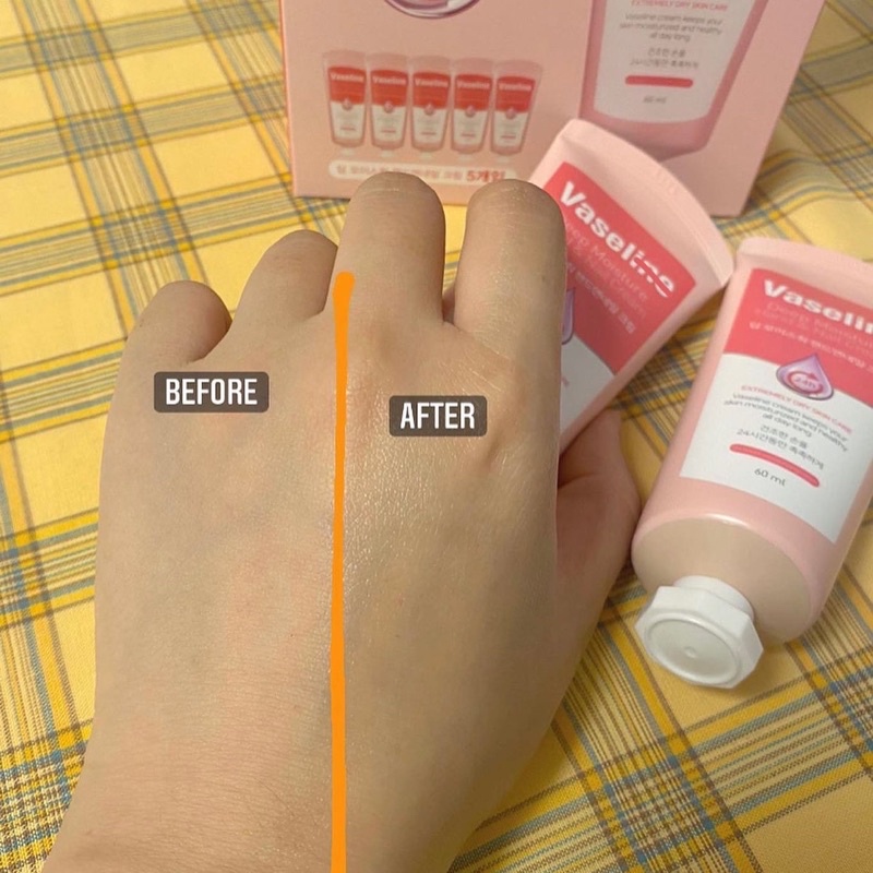 Có sẵn - Dưỡng Vaseline nội địa Hàn 60ml