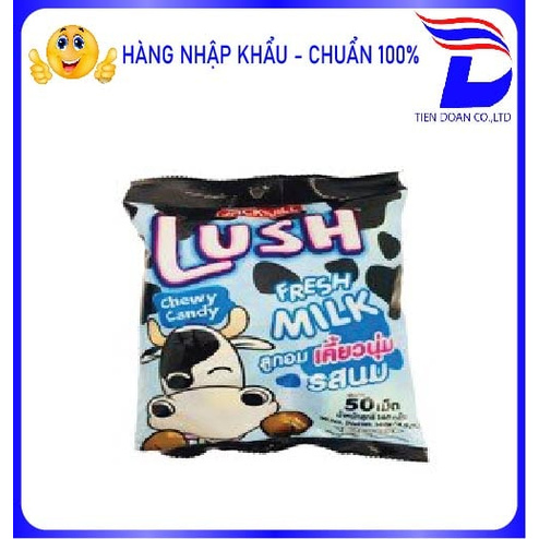 Kẹo bò sữa Thái Lan LUSH [HÀNG NHẬP KHẨU] vị sữa-dâu-mật ong 160g