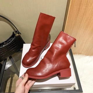 Boot guidi khoá sau da thật fullbox