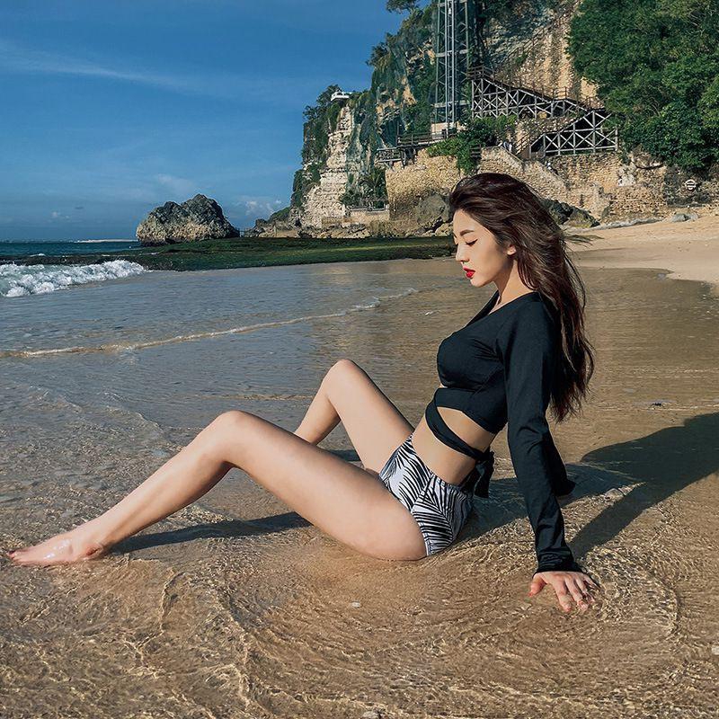 Bộ Đồ Bơi Tay Dài Chống Nắng Cho Nữ 40-65kg | BigBuy360 - bigbuy360.vn