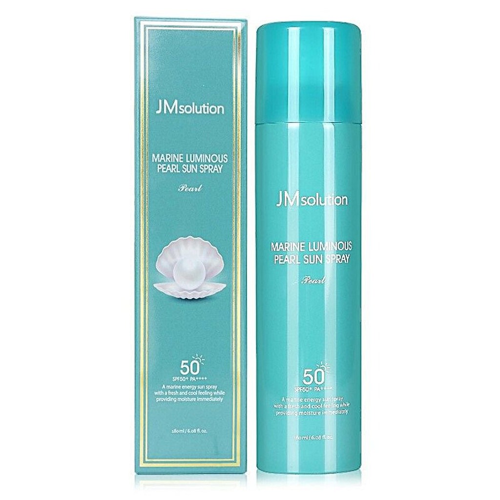 [180ml] Xịt chống nắng trắng da Jm Solution Spf 50 PA++++ nâng tone chống nước không bết dính SPF50+ +++