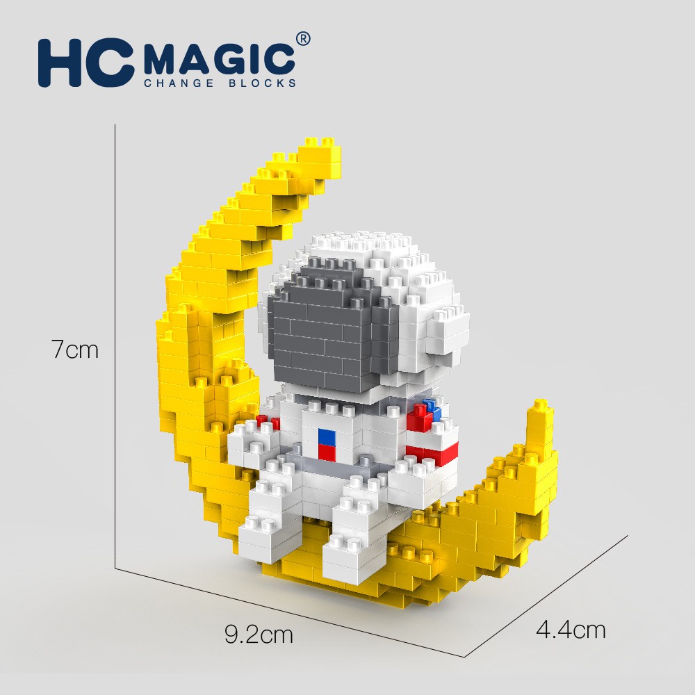 Đồ chơi xếp hình 3D (NON-Lego) HC Magic -  Phi hành gia vũ trụ