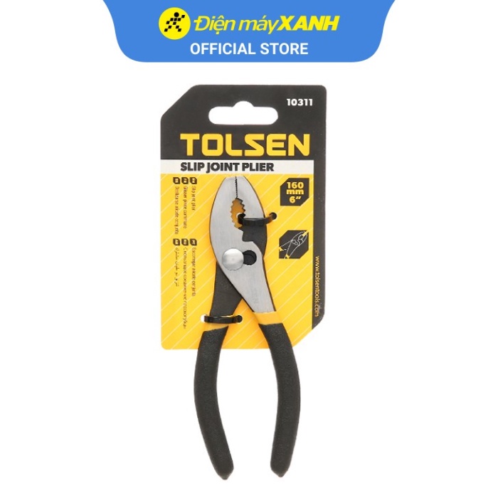 Kìm 2 lỗ Tolsen 15cm 10311