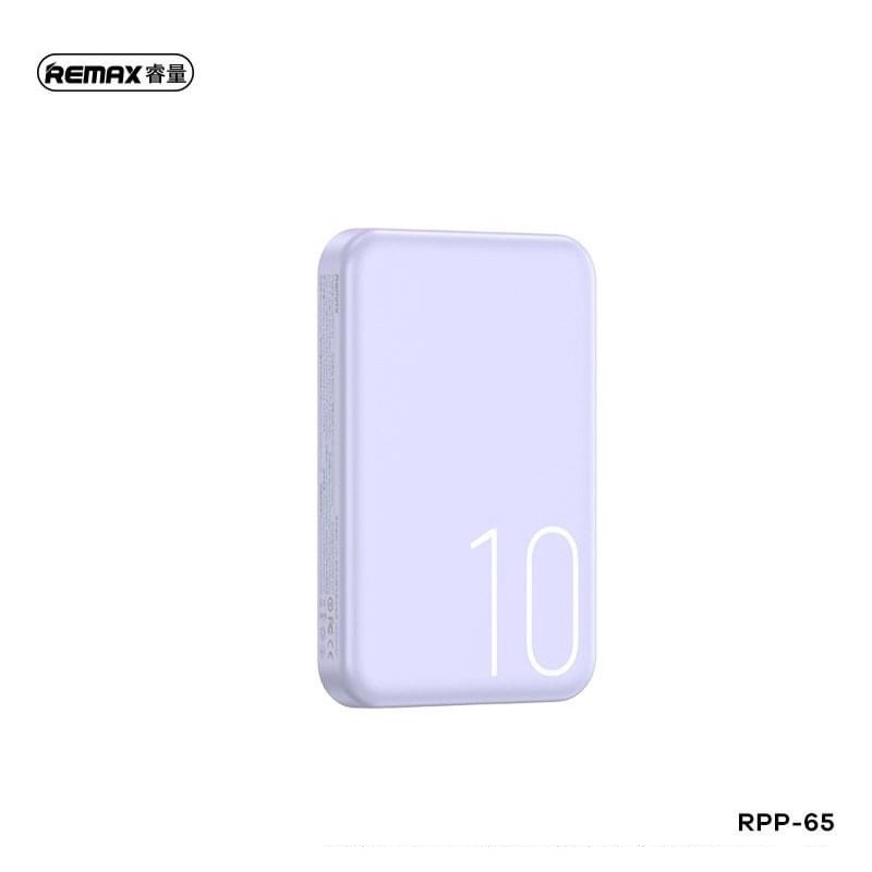 Sạc dự phòng không dây từ tính Remax RPP-65 10000mAh