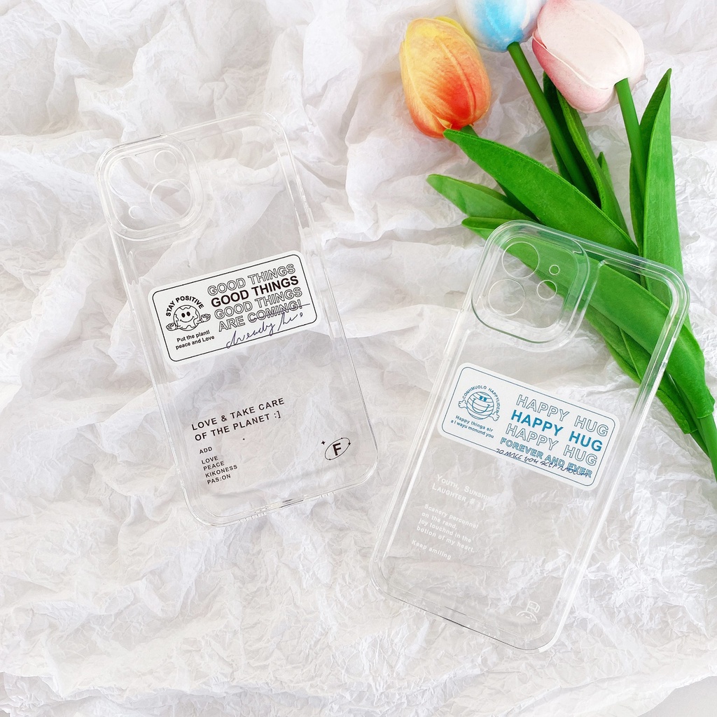 Ốp Điện Thoại Trong Suốt Cho iPhone 7 8 7Plus 8Plus X XS XR XSMAX 11 11Pro 11Pro Max 12 12Pro 12Promax 13 13Pro 13Pro Max