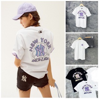 Áo Phông M.L.B Like New York - White FULL TEM TAG