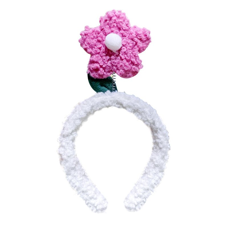 Cài tóc phối hoa tùy chọn màu thời trang xinh xắn cho nữ