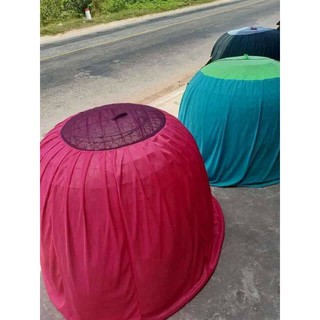 Mùng chụp bội gà nòi 1m2 vải thun chống muỗi chống gió