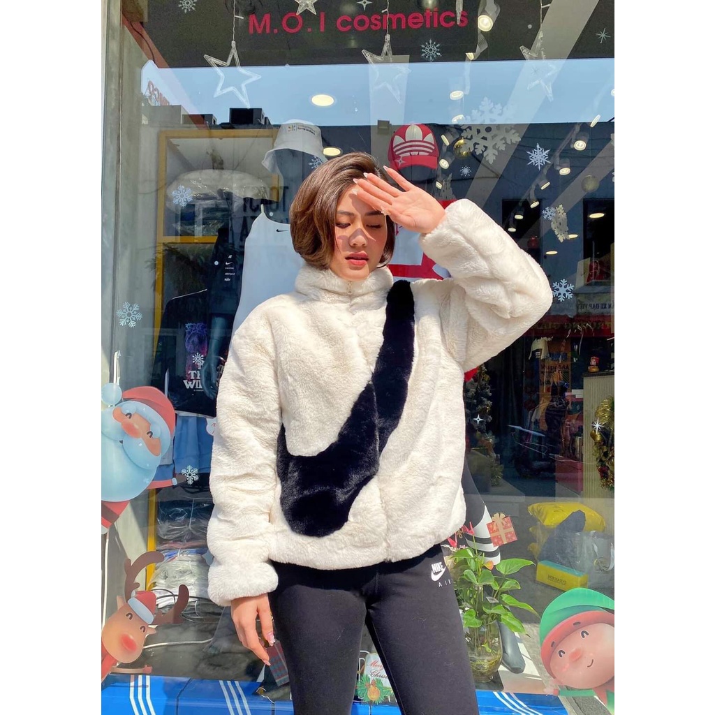 Áo khoác lông Naii  KÌ Nam Nữ HOT ,Hàng Quảng Châu cực xịn,không xù lông,lông NHUNG dày dặn -KÈM ẢNH THẬT