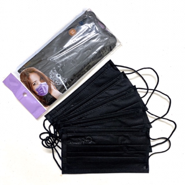 KHẨU TRANG Y TẾ ĐEN - Chính hãng G.Y Medical (Túi 5 cái) | BigBuy360 - bigbuy360.vn