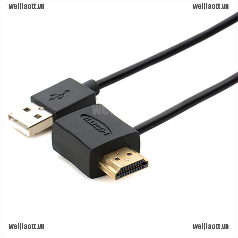 Dây Cáp Nối Dài 50cm Usb 2.0 Hdmi Male Sang Female