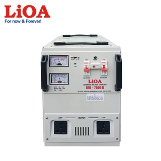 Ổn áp LiOA DRI-7500II dây đồng 100%