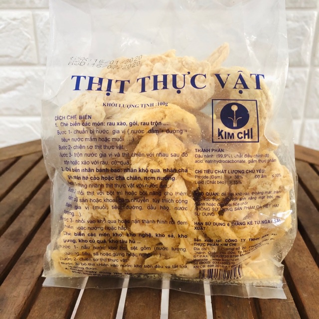 Thịt thực vật chay, dùng làm tóp mỡ chay