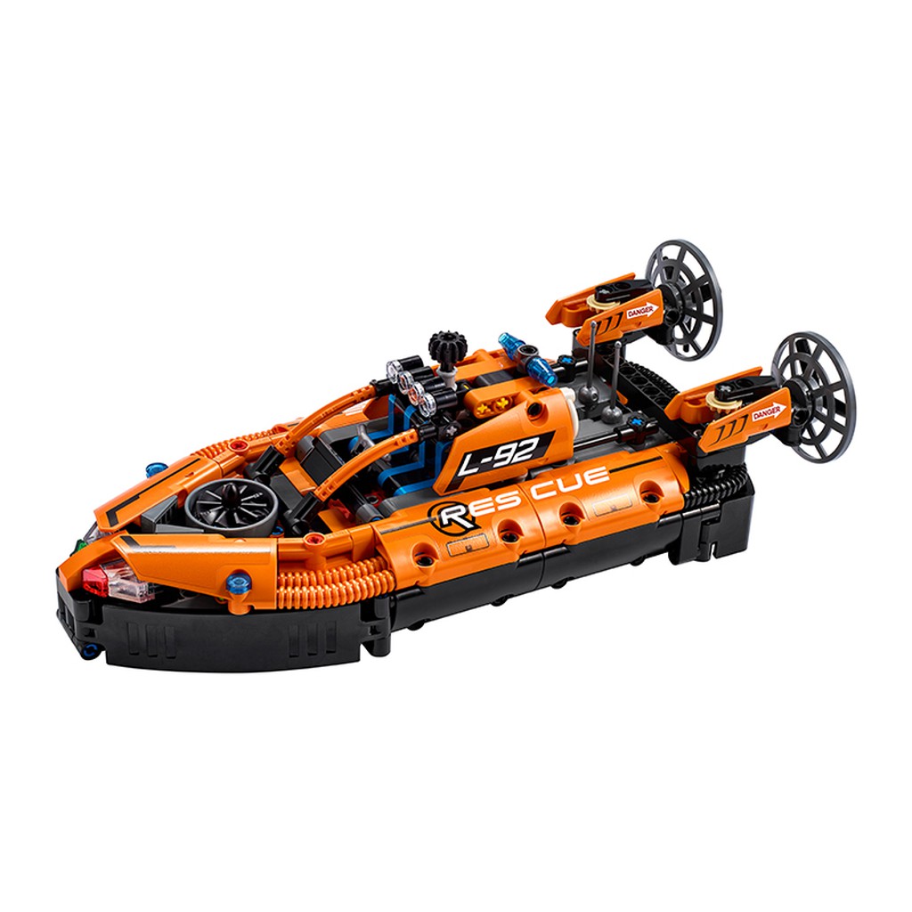 Đồ Chơi Lắp Ráp LEGO TECHNIC Ca nô Đệm Khí Cứu Hộ 42120 Cho Bé Trên 8 Tuổi