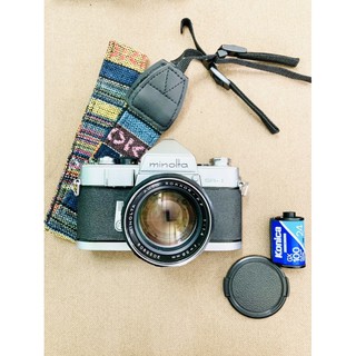 Máy ảnh film Minolta SR1 + lens Minolta rokkor 58mm f1.4 ngàm MD