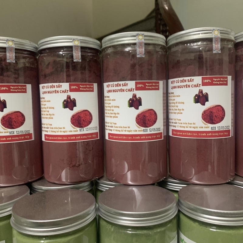Bột củ dền bổ máu, đẹp da tạo màu thực phẩm hộp 500g