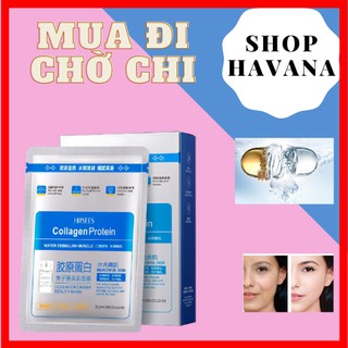 Mặt nạ collagen chiết xuất từ trứng cá muối giúp trắng da, ngăn ngừa quá trình lão hóa da, giúp da căng bóng mịn màng.