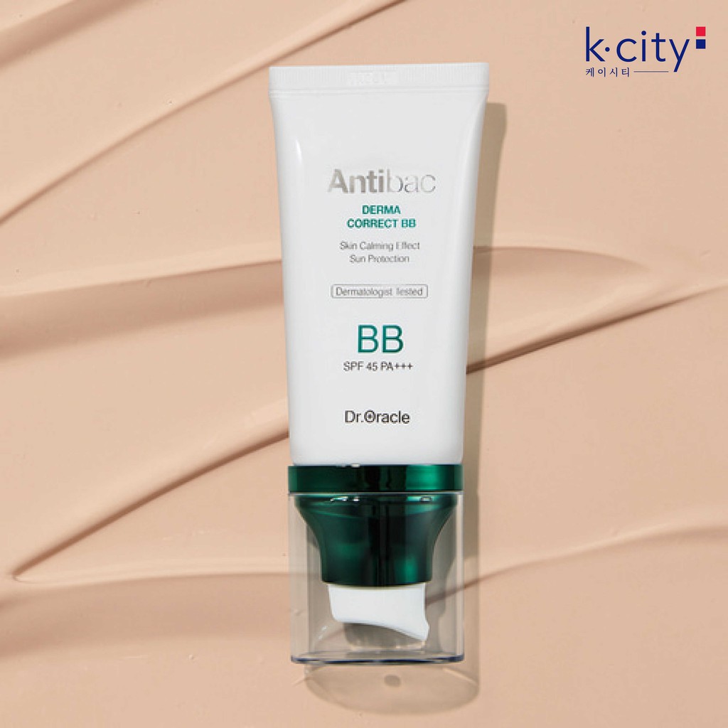 Kem Trang Điểm BB Da Dầu Mụn Hàn Quốc Antibac Derma SPF45 PA+++ 40ml | BigBuy360 - bigbuy360.vn