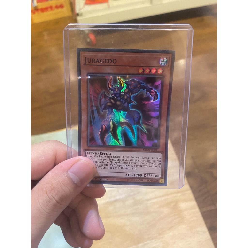 Lá bài thẻ bài Yugioh Juragedo – Super Rare - Tặng bọc bài nhựa bảo quản