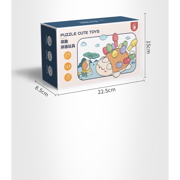 ĐỒ CHƠI THANH RÚT HÌNH CON NHÍM KÍCH THÍCH SỰ CHÚ Ý CHO BÉ