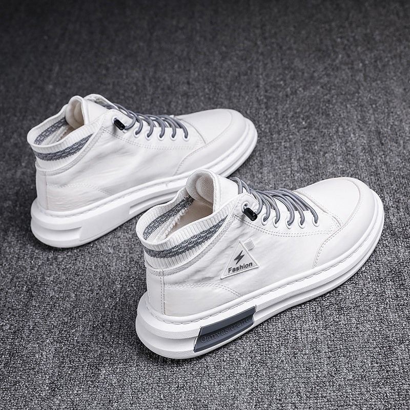 Giày Thể Thao Cổ Cao Phong Cách Hàn Quốc Cho Nam | BigBuy360 - bigbuy360.vn