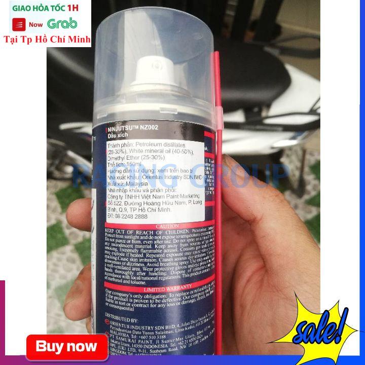 Combo Chai Xịt Dưỡng Sên Chính Hãng Samurai NZ002 150ML Kèm Bàn Chải