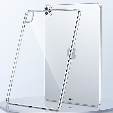 Ốp lưng dẻo trong silicon cho IPad mini 1/2/3/4/5, IPad 2/3/4, Air 1/2/3, Pro 9.7/9.7 (2017/2018) 10.5' | BigBuy360 - bigbuy360.vn