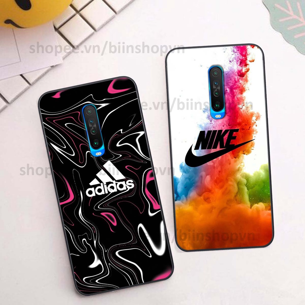 Ốp Xiaomi Redmi K30 / Redmi K30 5G in hình thương hiệu nhiều màu sắc thể thao cá tính thời trang