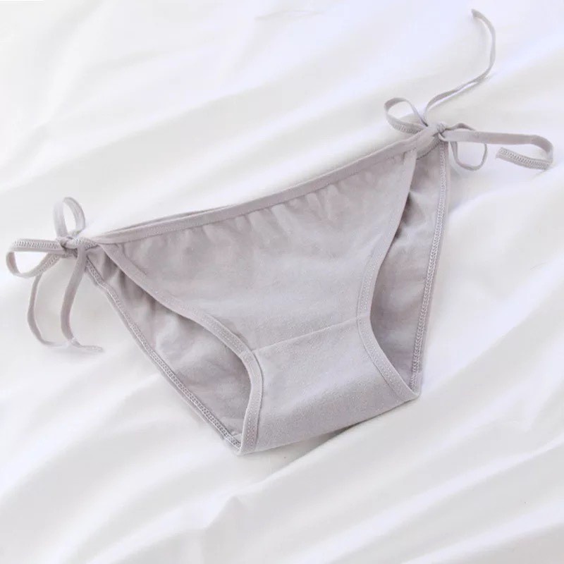 Quần Lót Nữ - Quần Lót Nữ Cotton dây rút gợi cảm sexy kháng khuẩn tôn dáng gợi cảm DAN STORE Mẫu C008