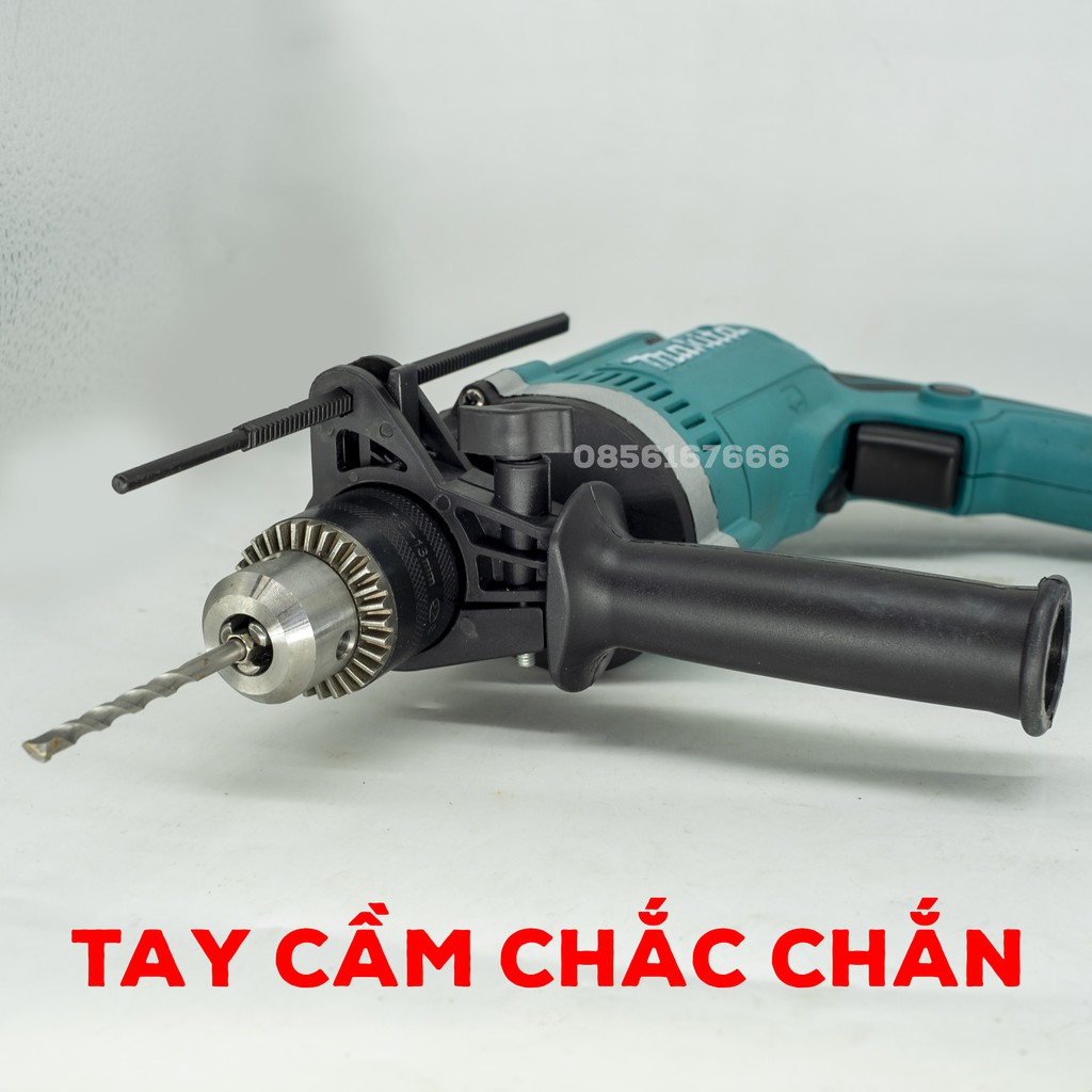 [TẶNG MŨI KHOAN ] Máy Khoan Bê tông MAKITA HP1630 - Bộ Khoan Búa Đa Năng Cầm Tay Makita HP1630 - Lõi đông - GIÁ SỐC