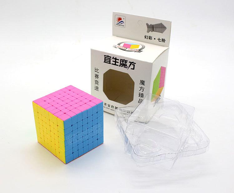 RUBIK 3D XẾP HÌNH 3 VÀ 6 TẦNG STICKERLESS PHÁT TRIỂN TRÍ TUỆ