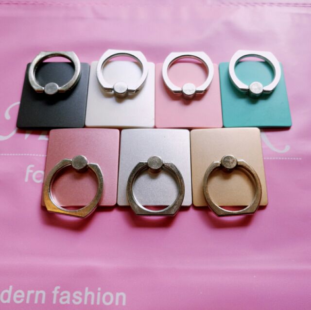 Giá đỡ Nhẫn vuông trơn xoay 360 độ (8 màu) IRING | BigBuy360 - bigbuy360.vn