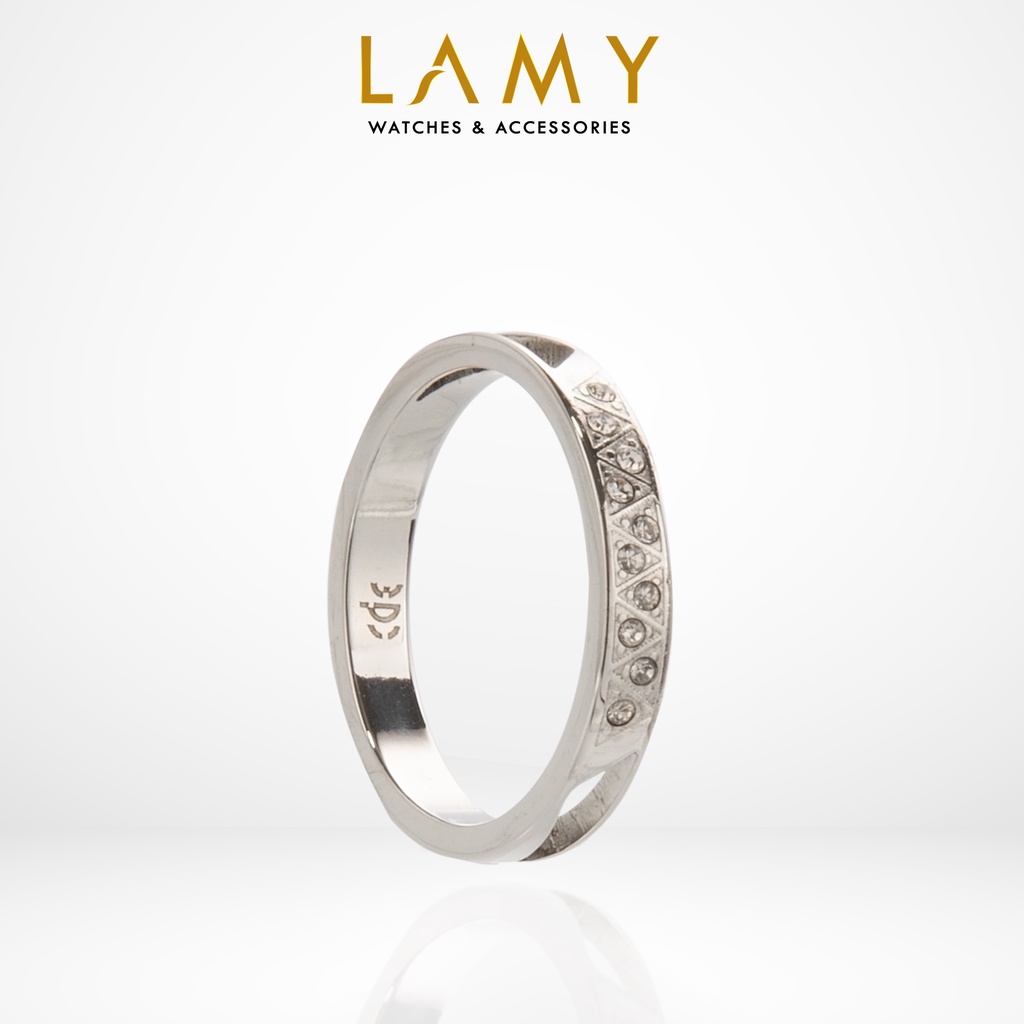 Nhẫn CDE Eternity Anniversary Crystal Silver Ring CDE8006.SV