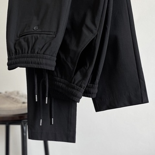 Quần vải cotton co giãn Đai chun
