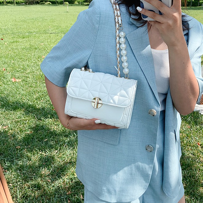 [Mã WABRBAGS giảm 20K đơn 99K] Faya - Túi xách da chần ô trám sang trọng T923