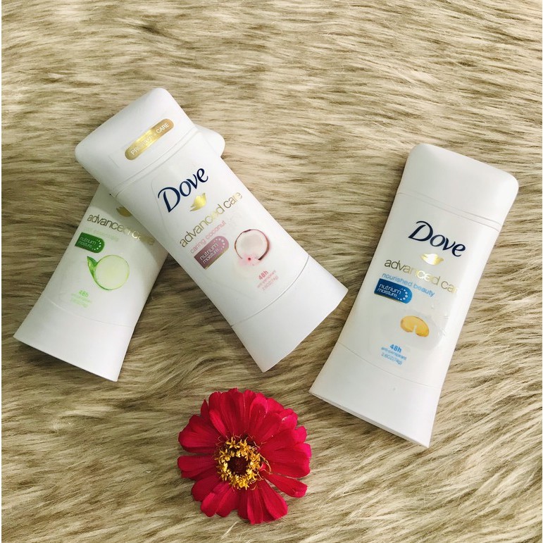 Lăn Khử Mùi Dove Advanced Care Hương Thơm Mát , Khử Mùi Nhanh