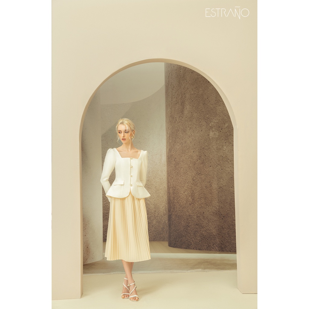 Set áo dáng vest cách điệu chất liệu dạ Tweed cao cấp - Naomi Set | BigBuy360 - bigbuy360.vn