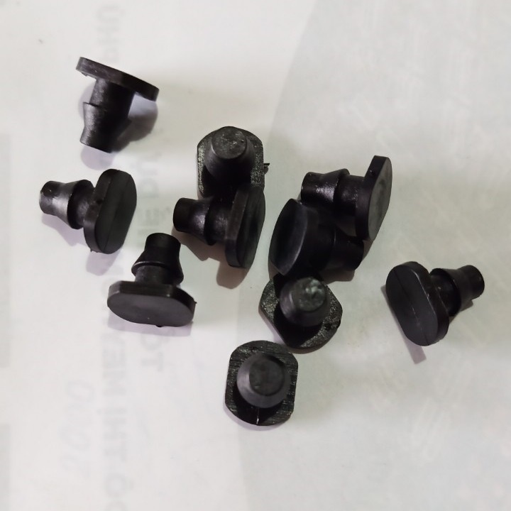 100 Nút Bịt Ống PE 6Ly, Bít 6mm Hoặc Vá Lỗ Thành Ống 16mm, 20mm