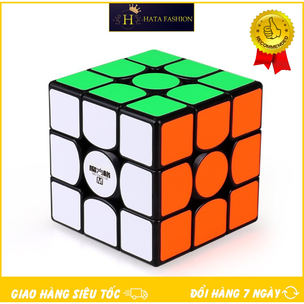 Đồ chơi trí tuệ Rubik 3x3 P338 QYCube Meilong 3 P333 MFJS Rubic 3 Tầng Stickerless Rèn Luyện Trí Não Cực Tốt