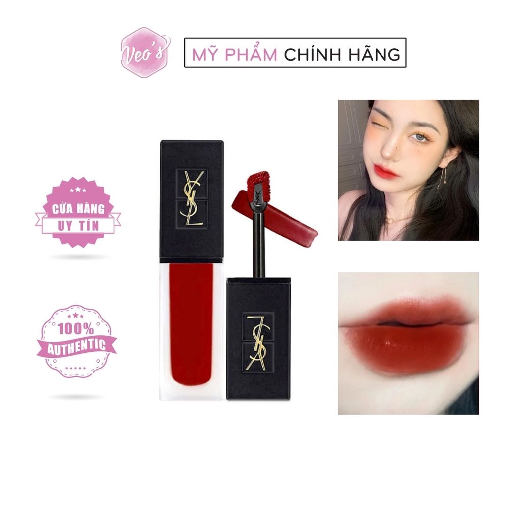 Son Kem Lì YSL Tatouage Couture Velvet Cream Liquid Lipstick