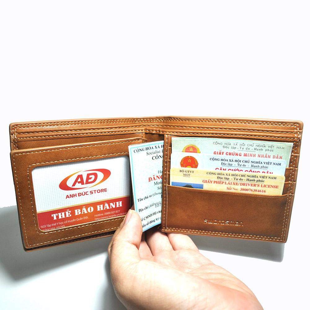 Ví da nam/ bóp nam cao cấp